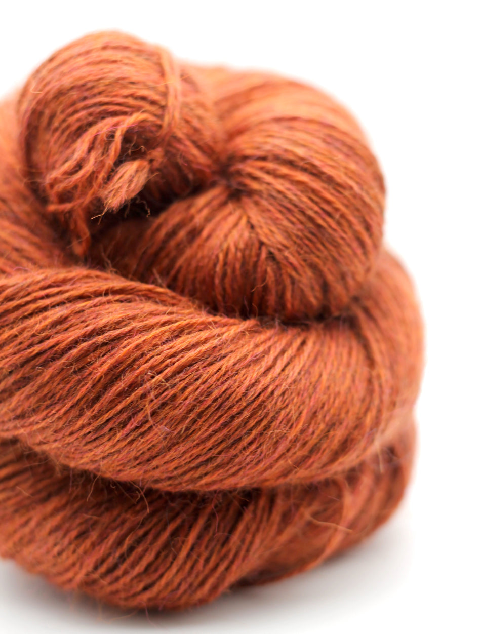 Devonia 4ply yarn in Amber Blaze by John Arbon Textiles