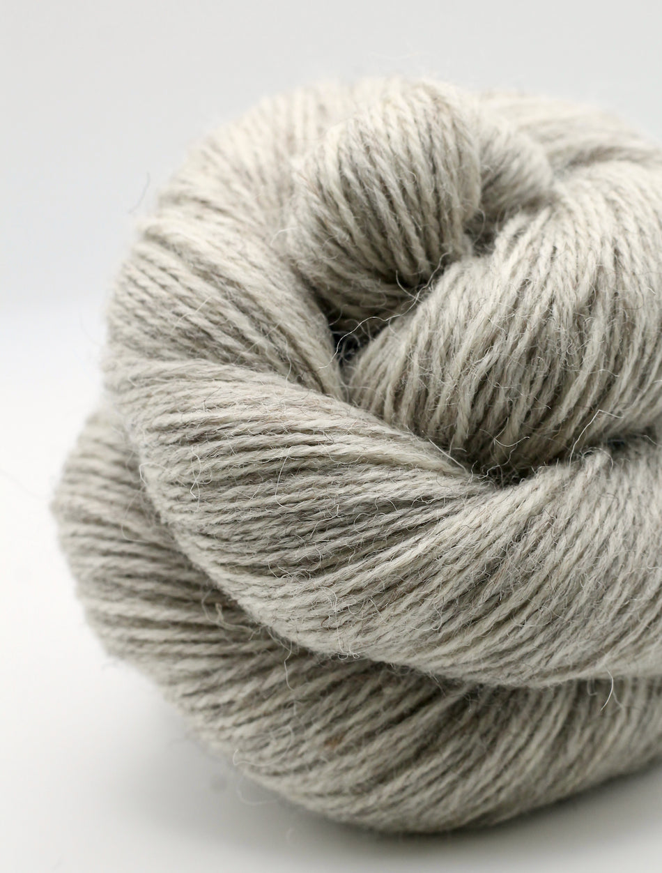 Exmoor Sock 4ply in Mizzle undyed by John Arbon Textiles
