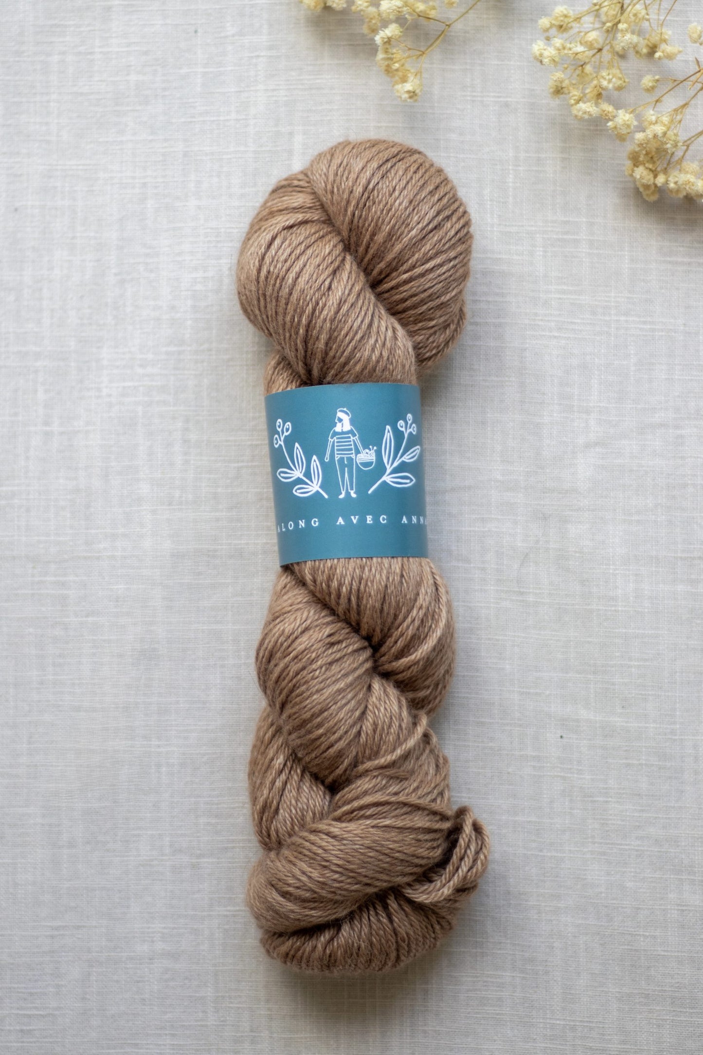 Alpaca/Silk/Cashmere DK - Brown