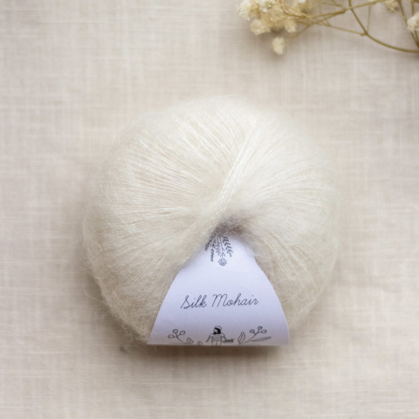 Silk Mohair - Colombe