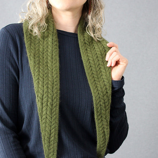 Elisabeth Scarf Kit - Lapwing Ivory