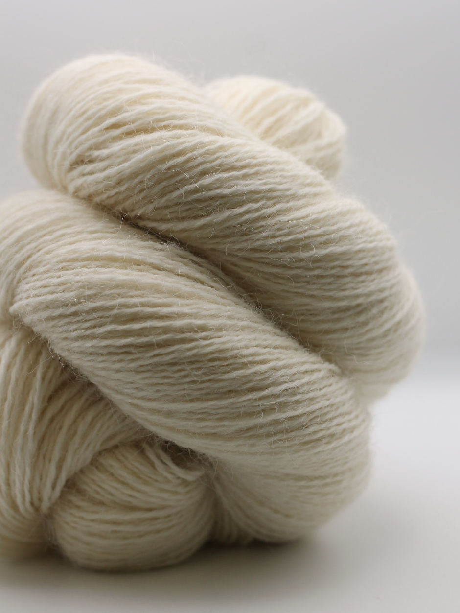 Devon Naturals 4ply undyed wool in Rupert by John Arbon Textiles