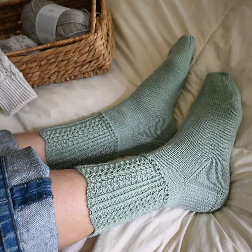 Knitted socks