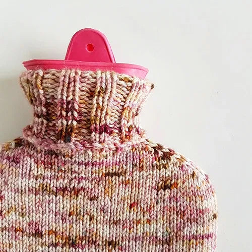 Flock & Friends Advent Calendar day 12 - Hot Water Bottle Cover by Emily Bolduan