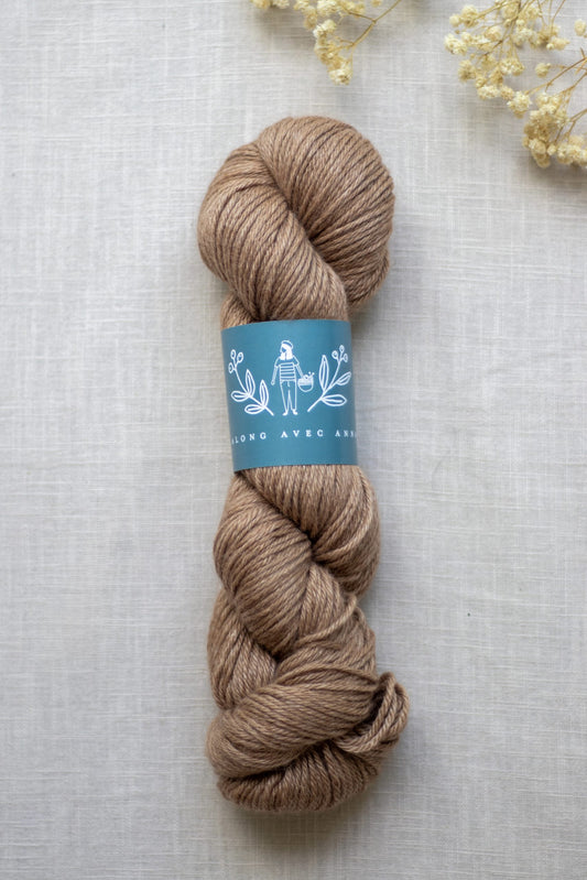 Alpaca/Silk/Cashmere DK - Brown
