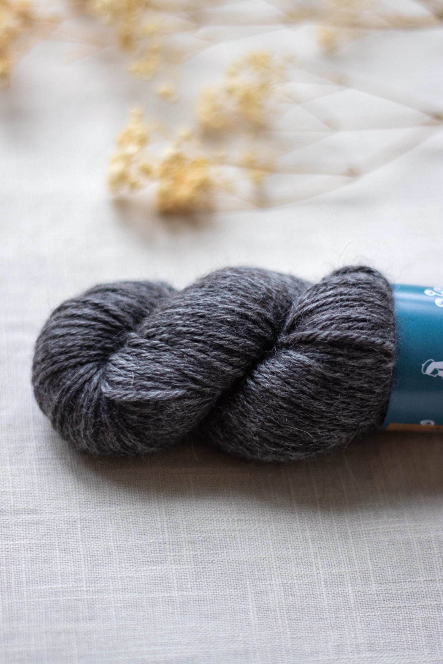 Alpaca/Silk/Cashmere DK - Charcoal