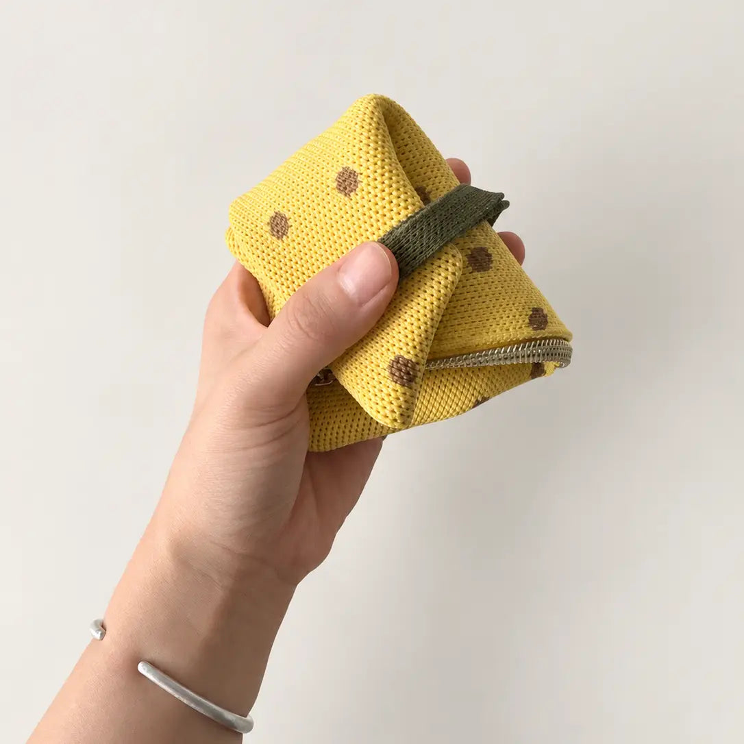 Knitting & Crochet Pouch - Yellow