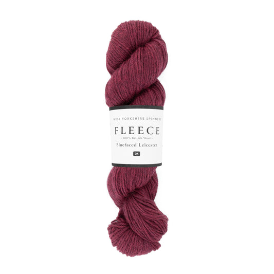 Fleece Bluefaced Leicester DK - Berry
