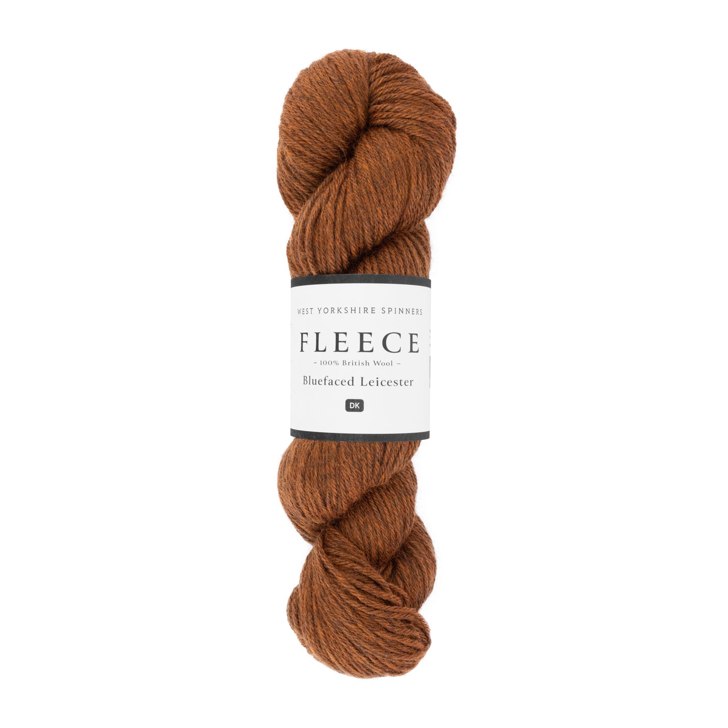 Fleece Bluefaced Leicester DK - Umber